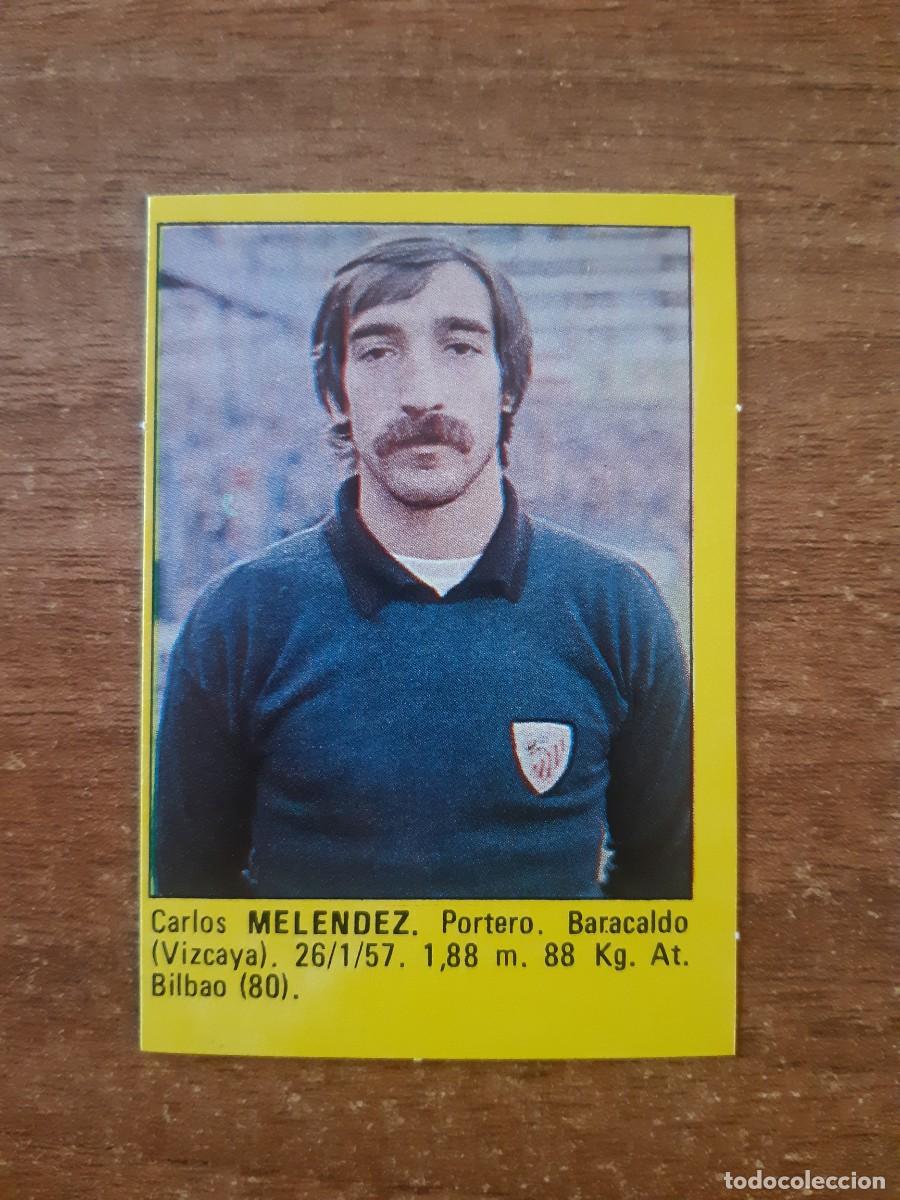 Cromos de f&uacute;tbol: Melendez (Athletic Bilbao) Liga 83-84 S&Uacute;PER F&Uacute;TBOL 84 ED. ROLLAN. Nunca pegado, sin pegar