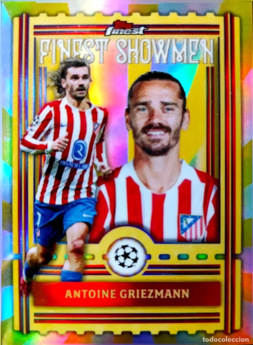 Cromos de f&uacute;tbol: FS-16 Antoine Griezmann - Atletico Madrid - FINEST SHOWMEN - TOPPS Finest UCL 2026