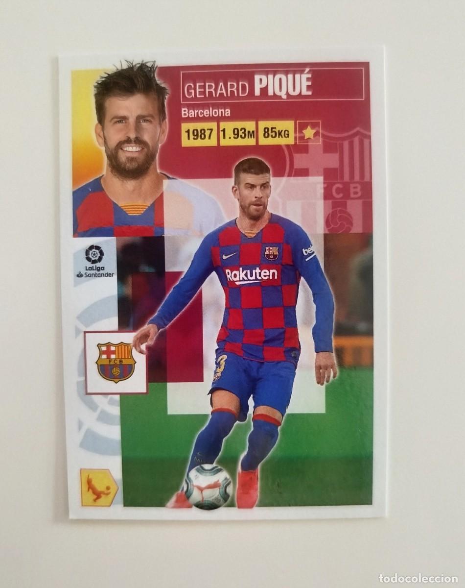 Figurine di Calcio: Piqu&eacute; 7 SIN PEGAR NUNCA PEGADO FC Barcelona Liga Ediciones Este 20 21 / 2020 2021