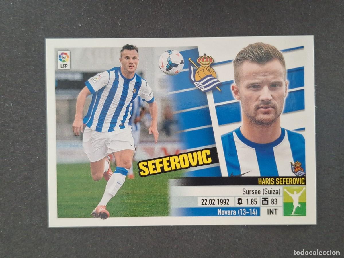 Cromos de f&uacute;tbol: L5 SEFEROVIC REAL SOCIEDAD FICHAJE 33 LIGA ESTE 2013 2014 13 14 NUNCA PEGADO SIN PEGAR