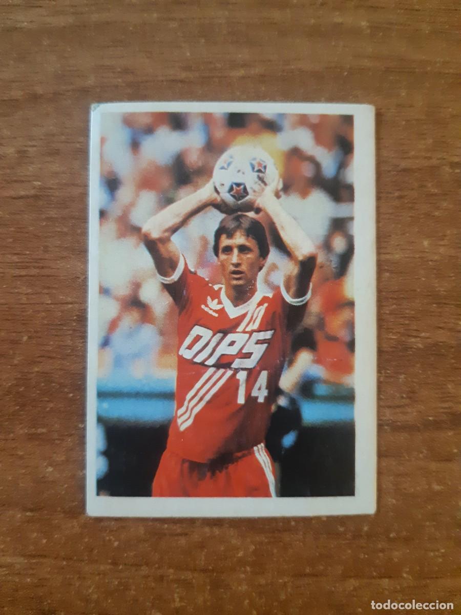 Cromos de f&uacute;tbol: N&deg;21 CRUYFF WASHINGTON DIPLOMATS FUTBOLISTAS EN ACCI&Oacute;N LIGA 80-81 ESTE. NUNCA PEGADO, SIN PEGAR