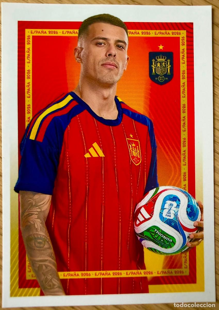 Cromos de f&uacute;tbol: 13 PEDRO PORRO SELECCION ESPA&Ntilde;OLA CARREFOUR ESPA&Ntilde;A 2026 26 STICKER SIN PEGAR PANINI