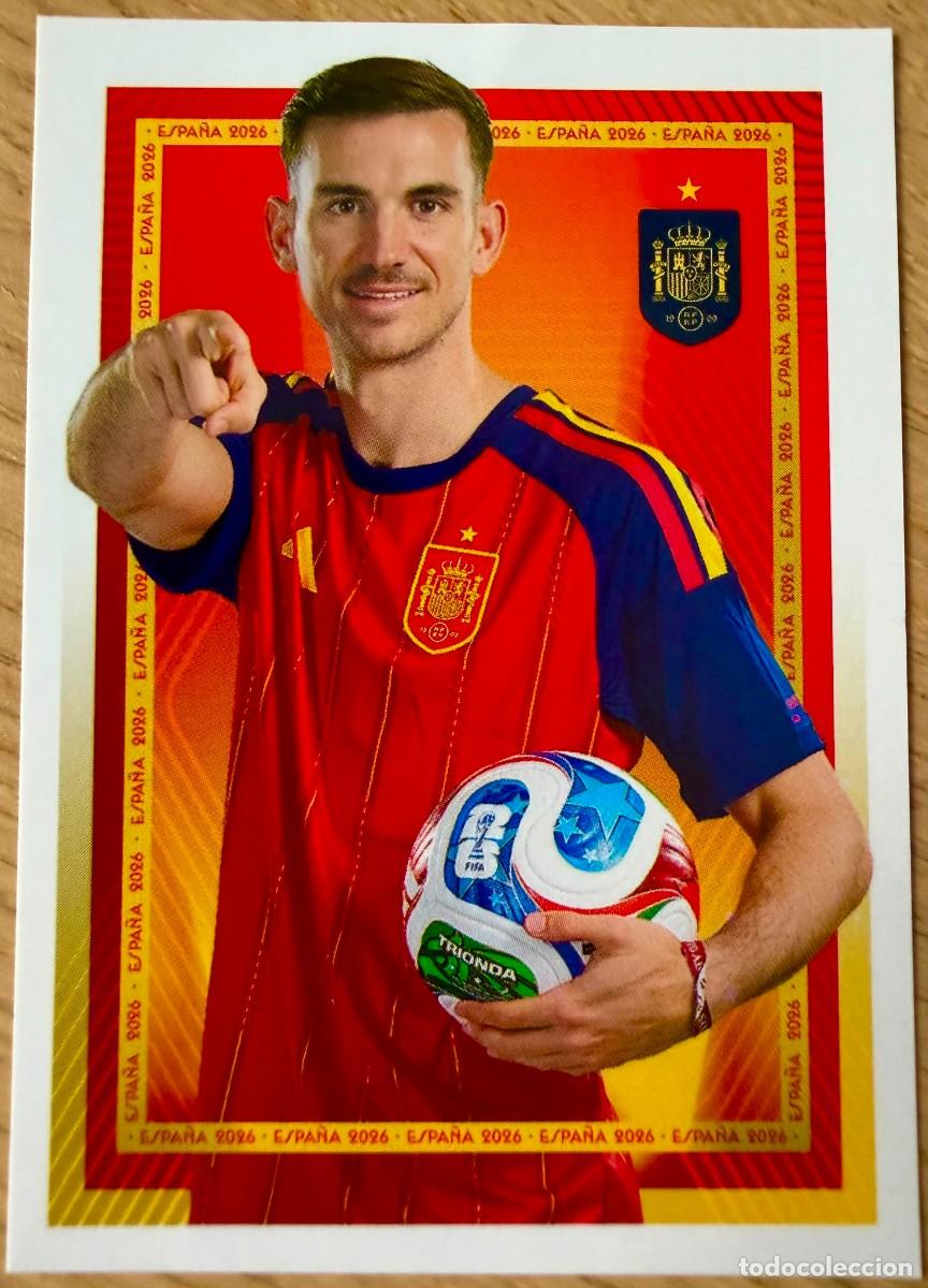 Cromos de f&uacute;tbol: 35 FABIAN SELECCION ESPA&Ntilde;OLA CARREFOUR ESPA&Ntilde;A 2026 26 STICKER SIN PEGAR PANINI