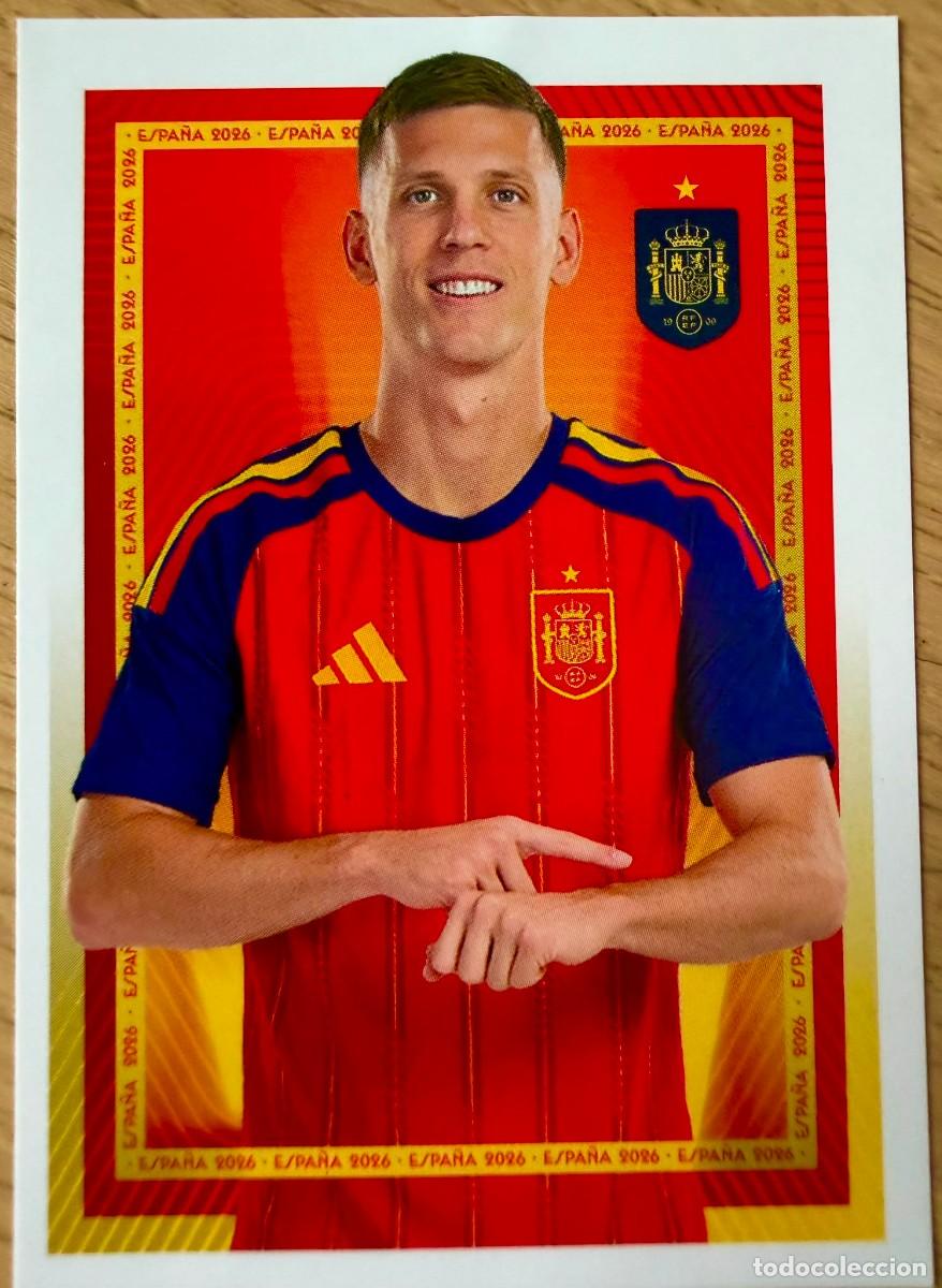 Cromos de Futebol: 47 DANI OLMO SELECCION ESPA&Ntilde;OLA CARREFOUR ESPA&Ntilde;A 2026 26 STICKER SIN PEGAR PANINI
