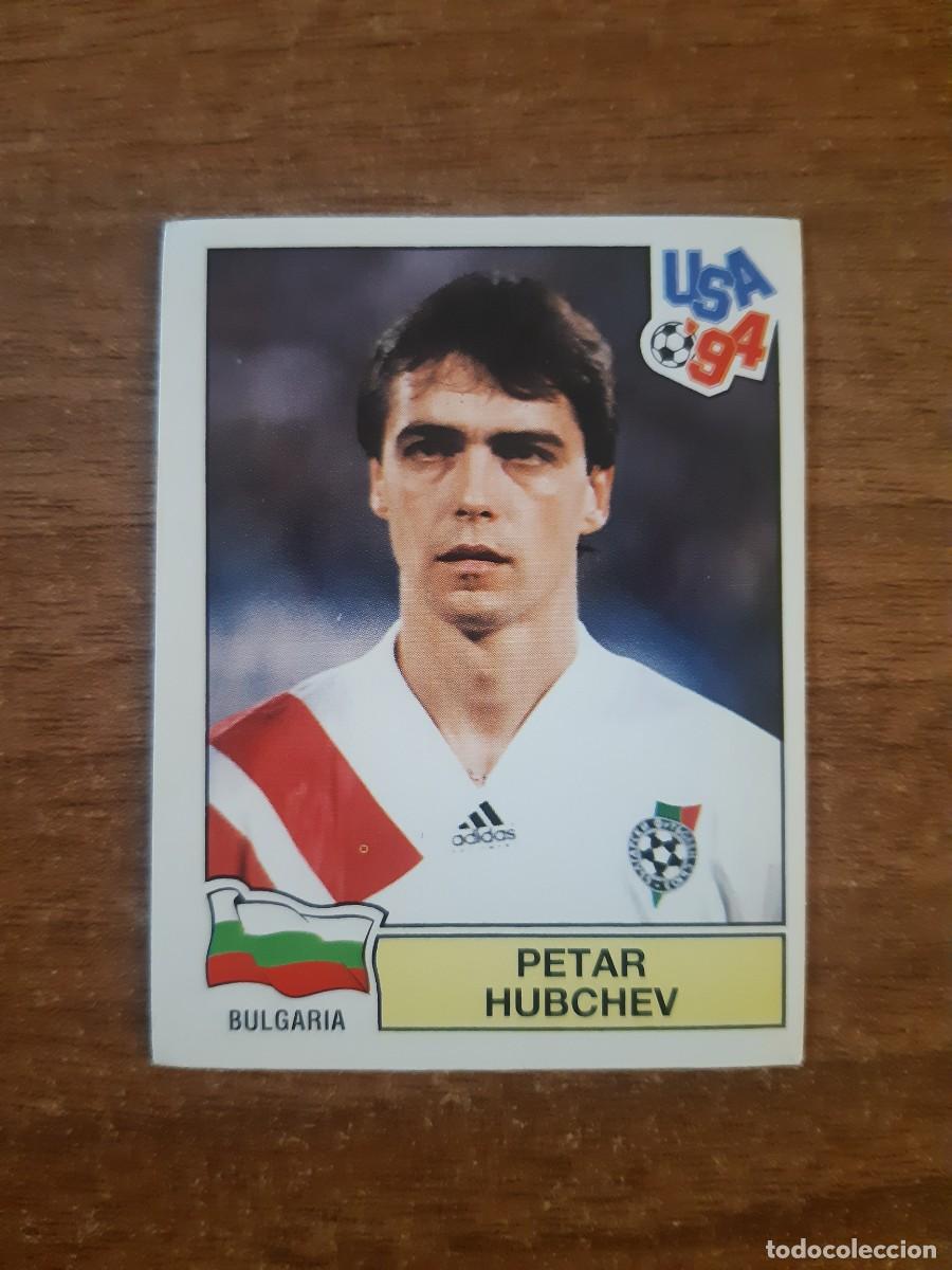Cromos de f&uacute;tbol: N&deg;286 Petar Hubchev (Bulgaria) Mundial USA 94 PANINI. Nunca pegado, sin pegar