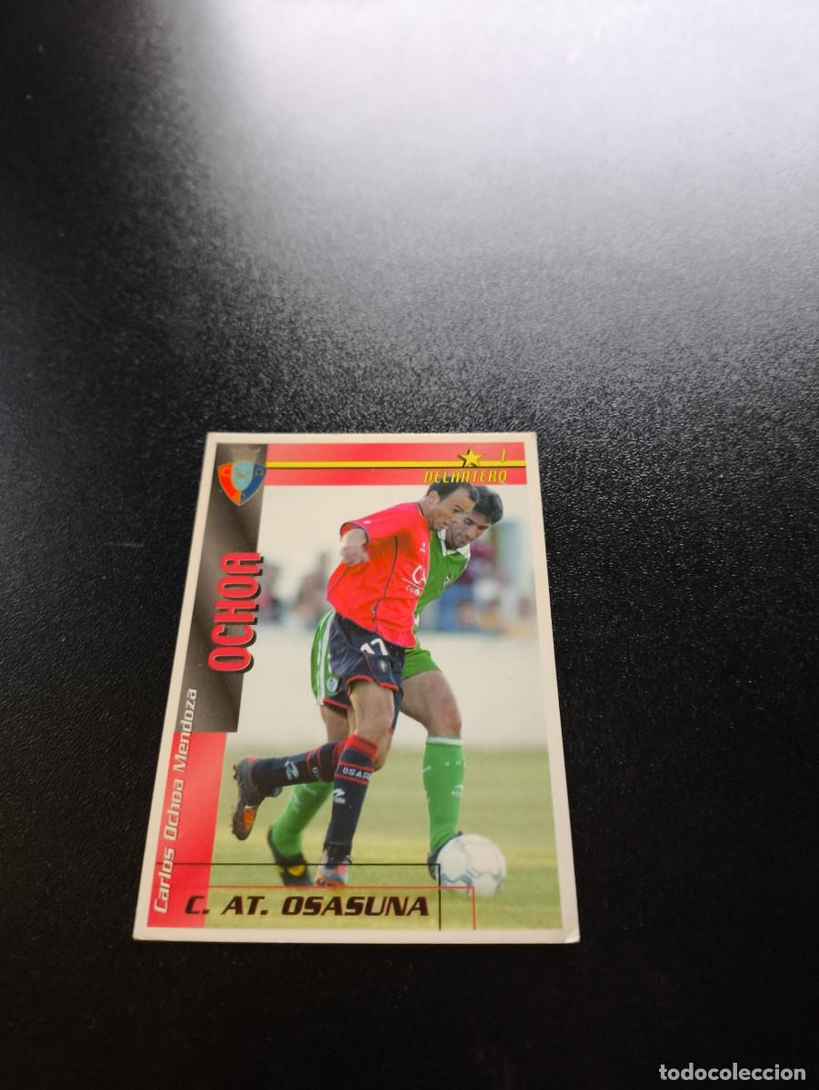 Cromos de f&uacute;tbol: Ochoa OSASUNA FUTBOL MATCH TOTAL LIGA 2002 2003 02 03 NO PANINI ESTE ADRENALYN