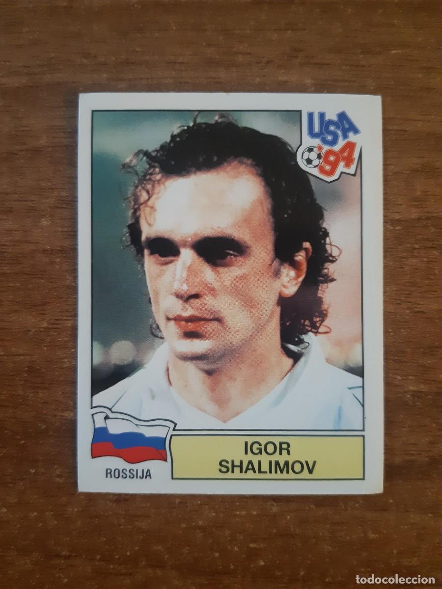 Cartes &agrave; collectionner de Football: N&deg;120 Igor Shalimov (Rusia) Mundial USA 94 PANINI. Nunca pegado, sin pegar