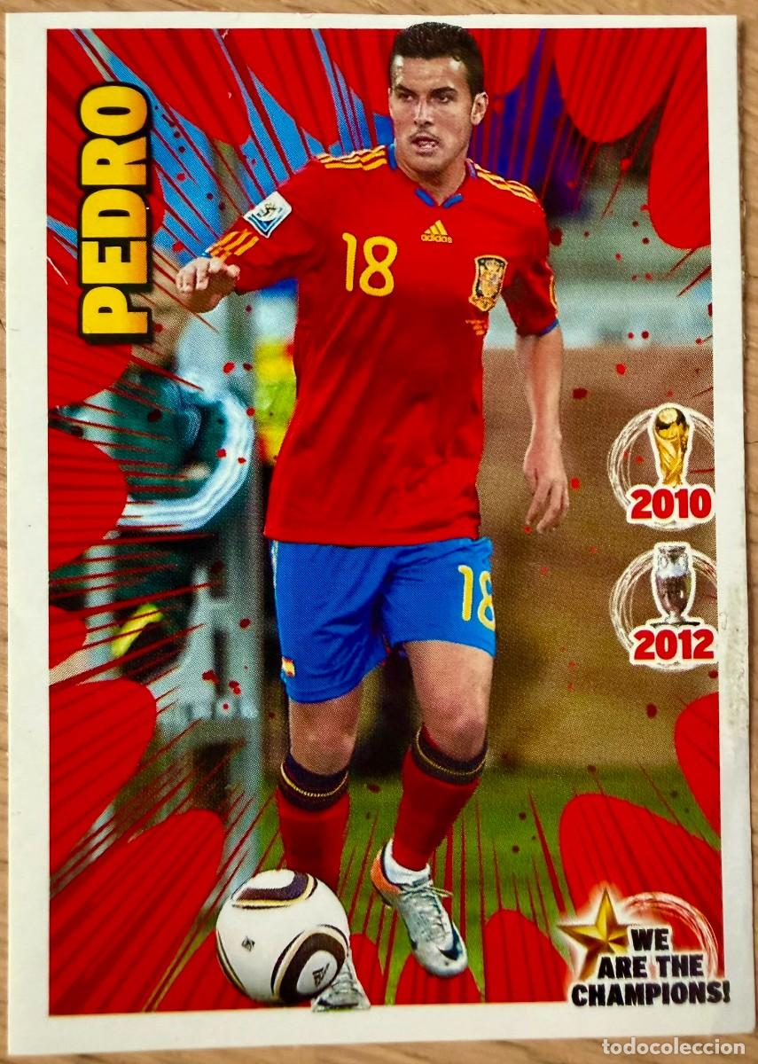 Cartes &agrave; collectionner de Football: PEDRO WE ARE THE CHAMPIONS 2012 12 JUGON PANINI SIN PEGAR STICKER CROMOS PARTE LAMINA 5