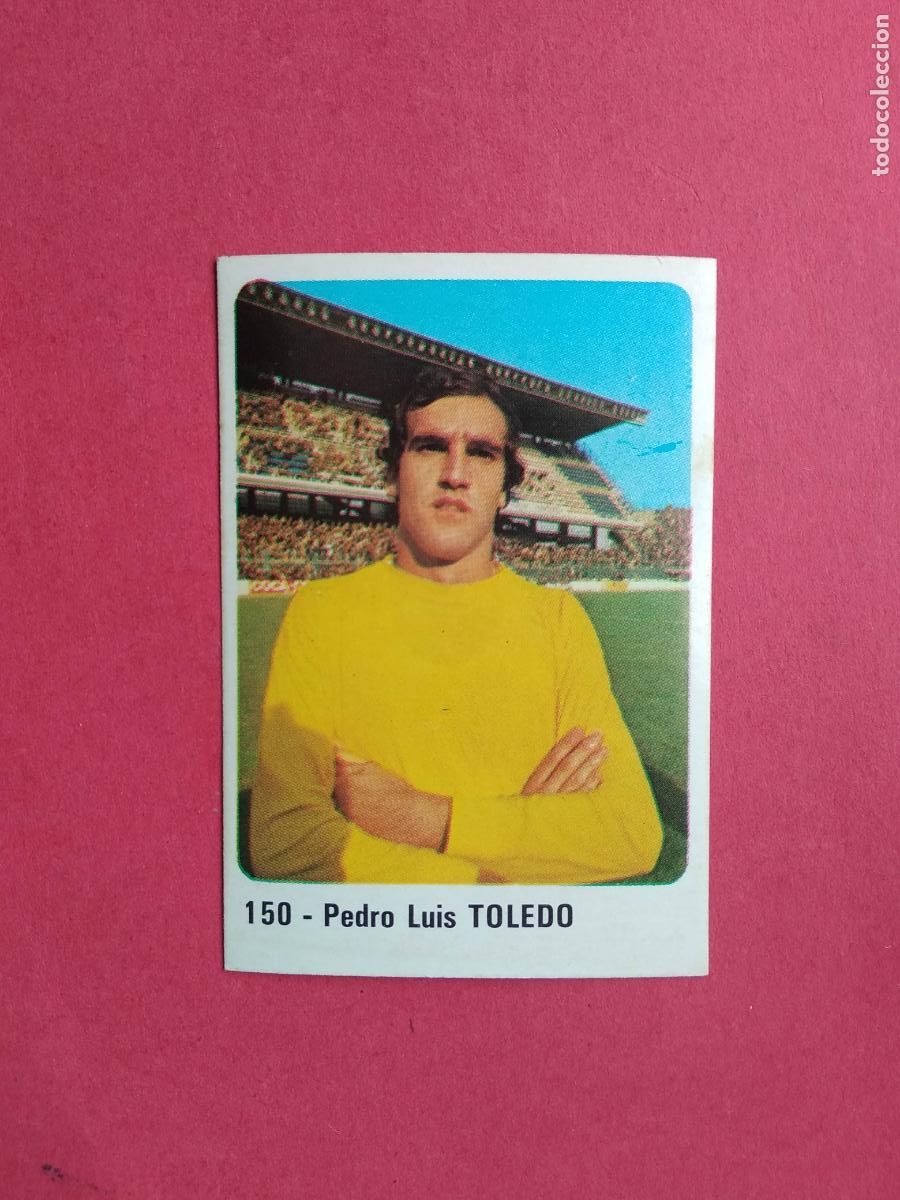Fu&szlig;ball-Sticker: EDITORIAL CROMO CROM PANINI LIGA 80 81 1980 1981 DESPEGADO LAS PALMAS N&ordm; 150 TOLEDO