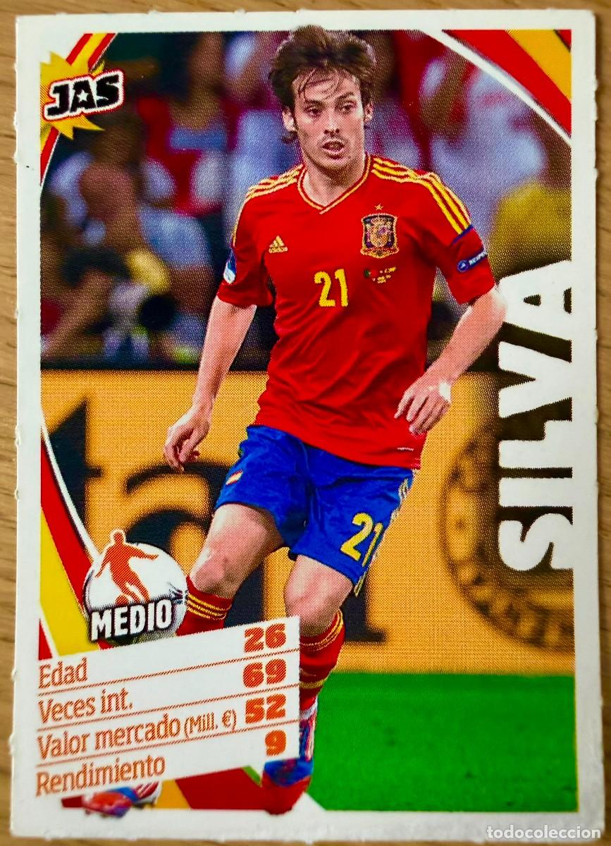 Figurine di Calcio: DAVID SILVA ESPA&Ntilde;A JAS ALL STARS JUGON 2012 2013 12 13 PANINI CARTAS FUTBOL CROMOS