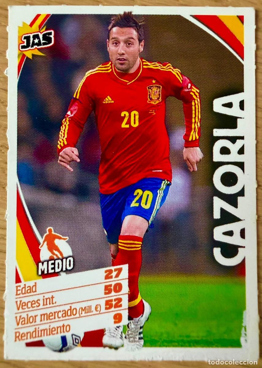 Figurine di Calcio: SANTI CAZORLA ESPA&Ntilde;A JAS ALL STARS JUGON 2012 2013 12 13 PANINI CARTAS FUTBOL CROMOS