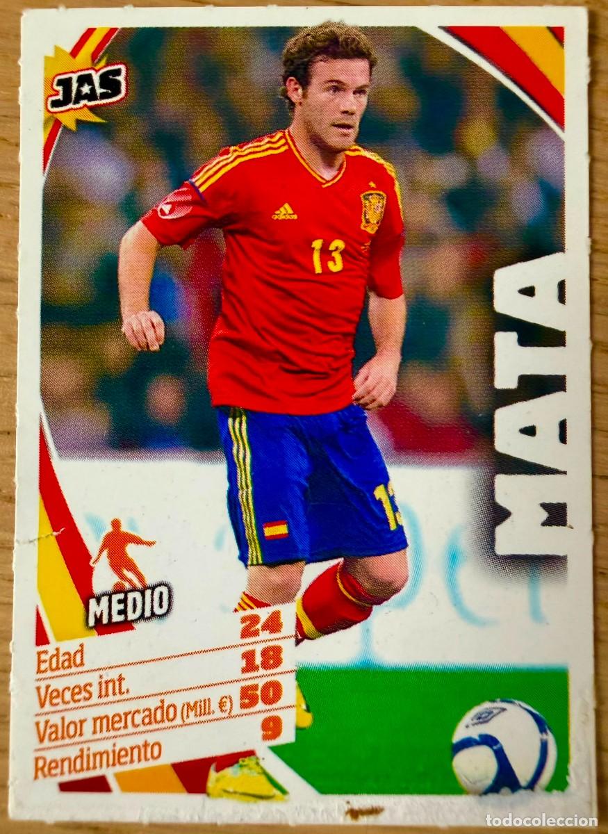 Figurine di Calcio: JUAN MATA ESPA&Ntilde;A JAS ALL STARS JUGON 2012 2013 12 13 PANINI CARTAS FUTBOL CROMOS