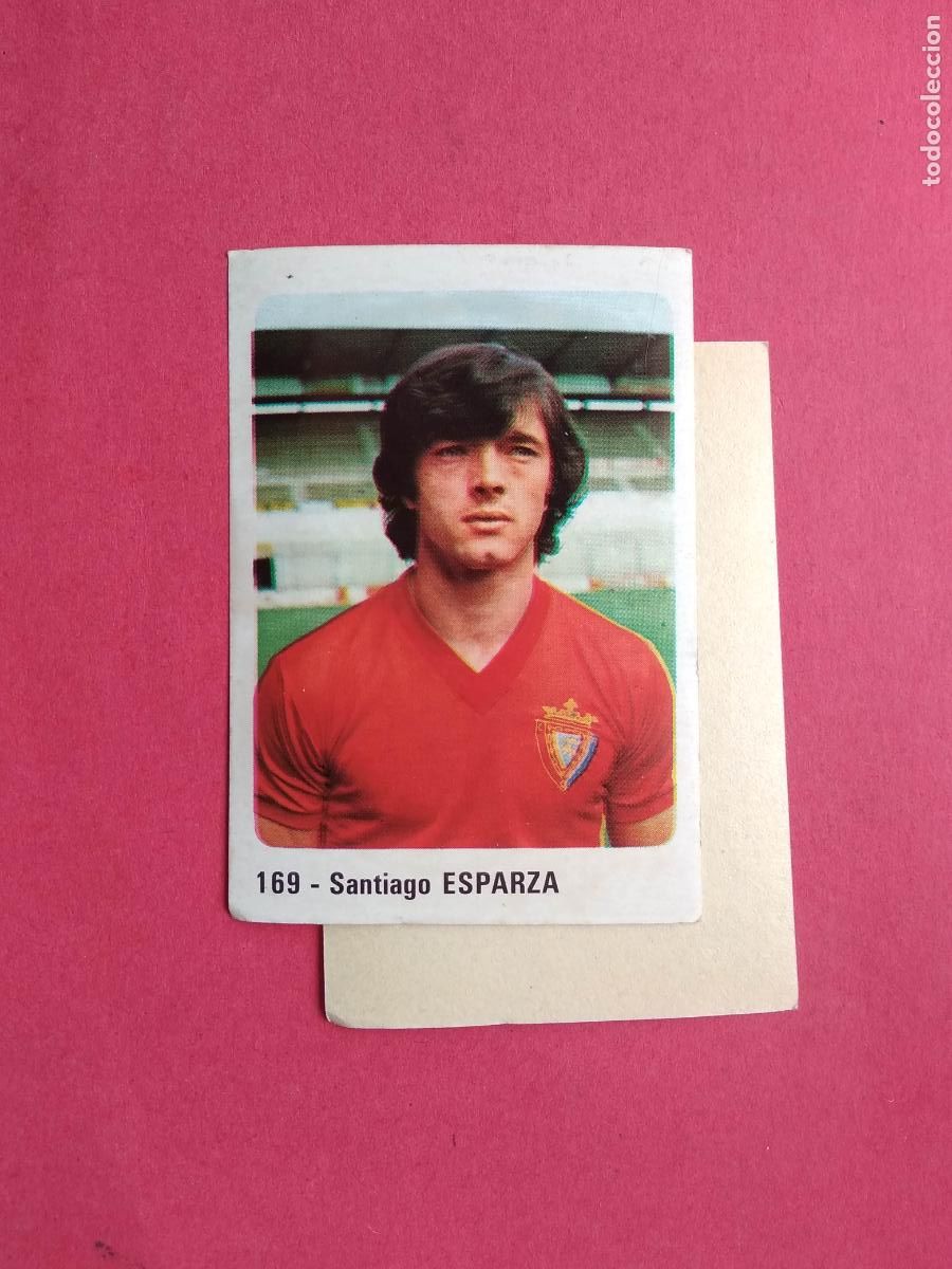 Figurine di Calcio: EDITORIAL CROMO CROM PANINI LIGA 80 81 1980 1981 DESPEGADO OSASUNA N&ordm; 169 ESPARZA