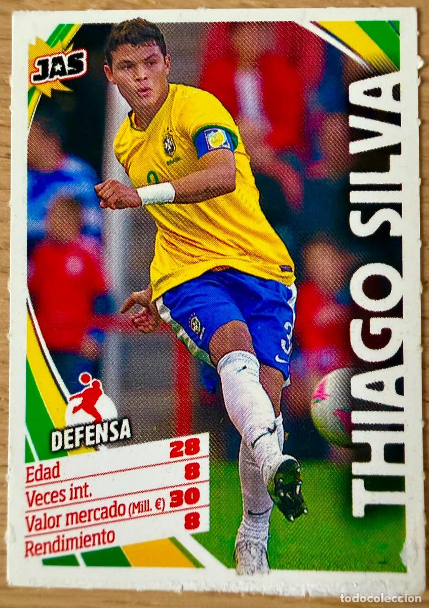 Figurine di Calcio: THIAGO SILVA BRASIL JAS ALL STARS JUGON 2012 2013 12 13 PANINI CARTAS FUTBOL CROMOS