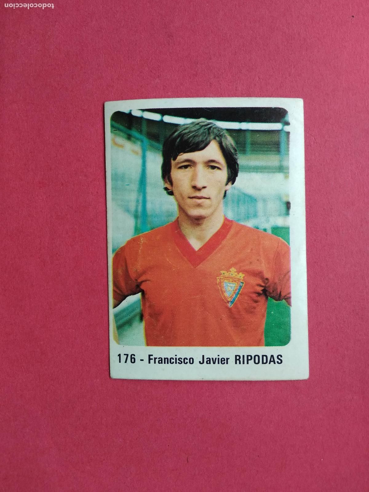 Figurine di Calcio: EDITORIAL CROMO CROM PANINI LIGA 80 81 1980 1981 DESPEGADO OSASUNA N&ordm; 176 RIPODAS