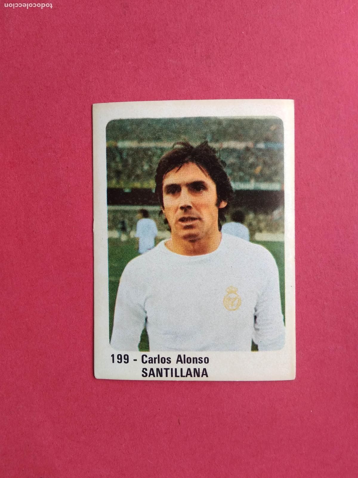 Cromos de f&uacute;tbol: EDITORIAL CROMO CROM PANINI LIGA 80 81 1980 1981 DESPEGADO REAL MADRID N&ordm; 199 SANTILLANA