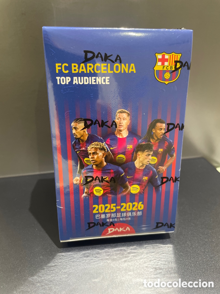 Cromos de Futebol: Caja Daka Top Audience FC Barcelona 2025-26