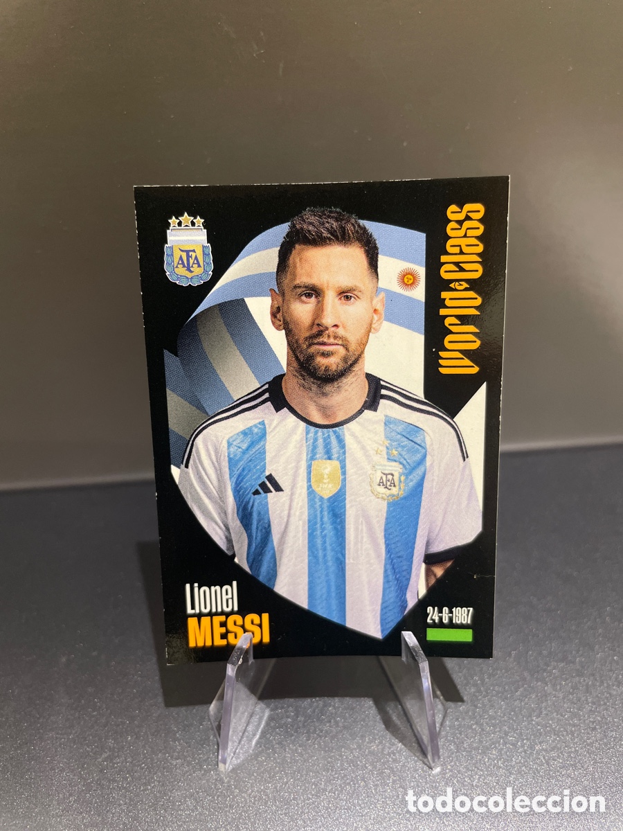 Cromos de f&uacute;tbol: Lionel Messi 168 The Game Changers Panini World Class 2024 Argentina