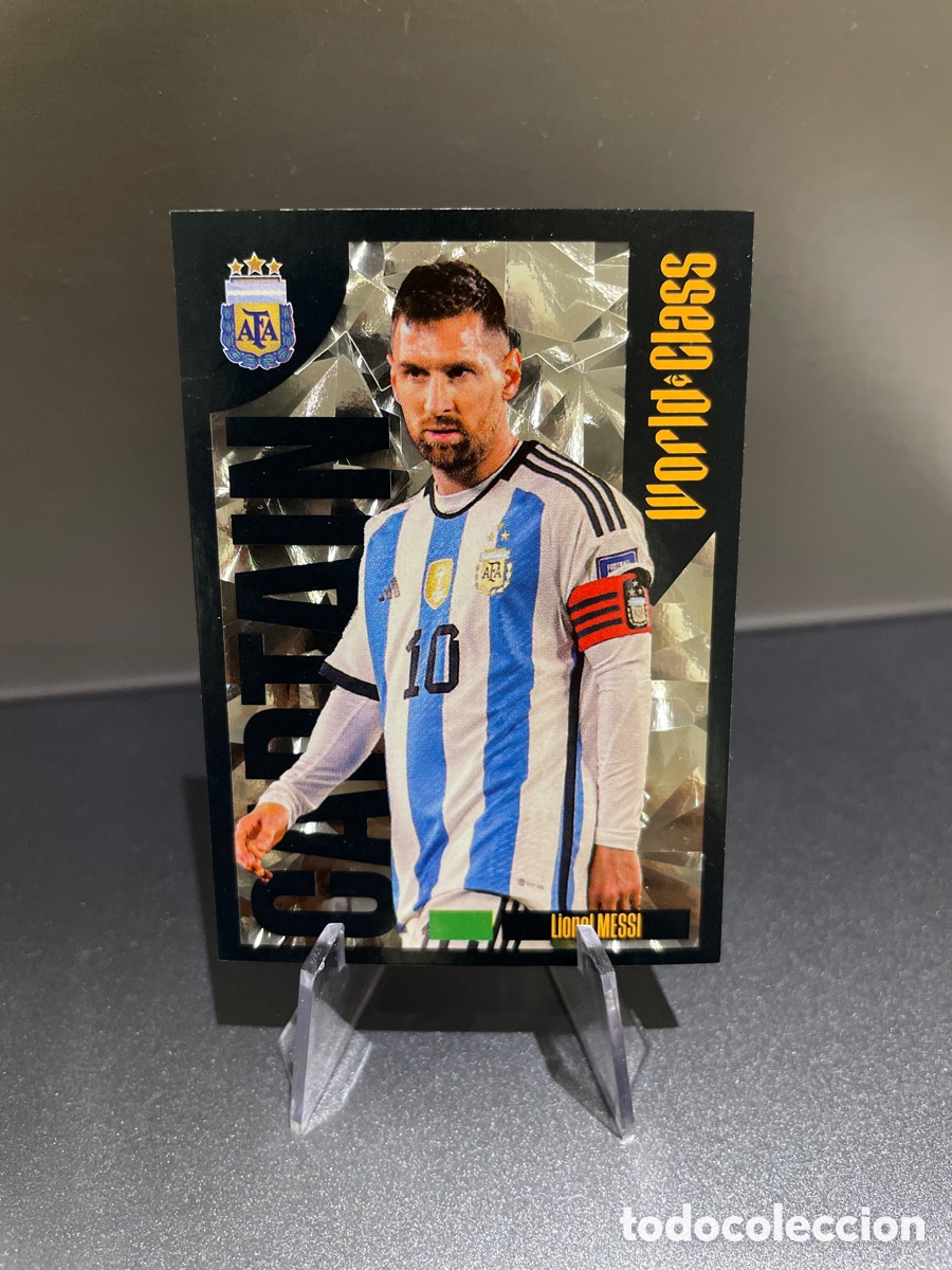 Cromos de f&uacute;tbol: Lionel Messi 172 Captain The Game Changers Panini World Class 2024 Argentina