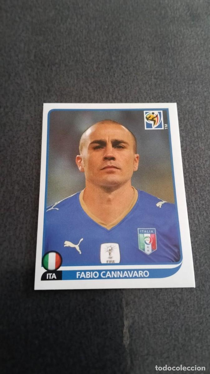 Cromos de f&uacute;tbol: Mundial Fifa Sudafrica 2010 Panini 413 Cannavaro Italia