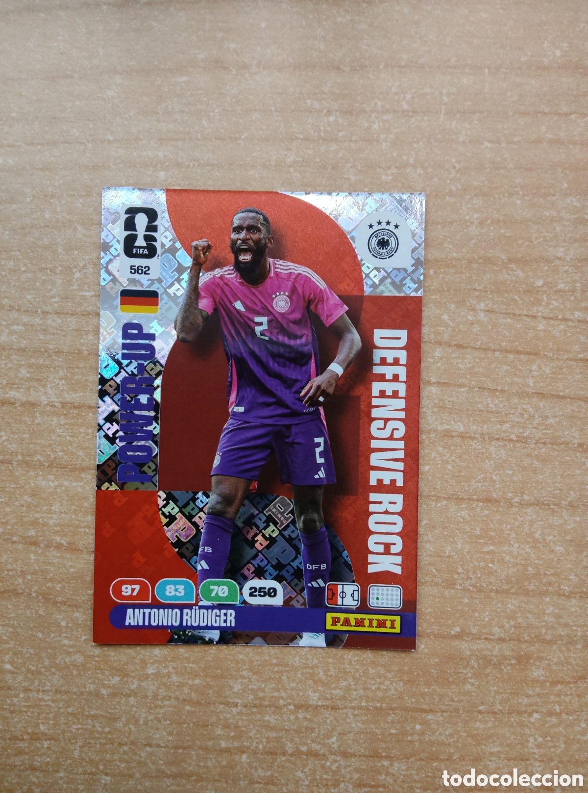Cromos de f&uacute;tbol: 562 ANTONIO R&Uuml;DIGER ADRENALYN XL MUNDIAL 2026