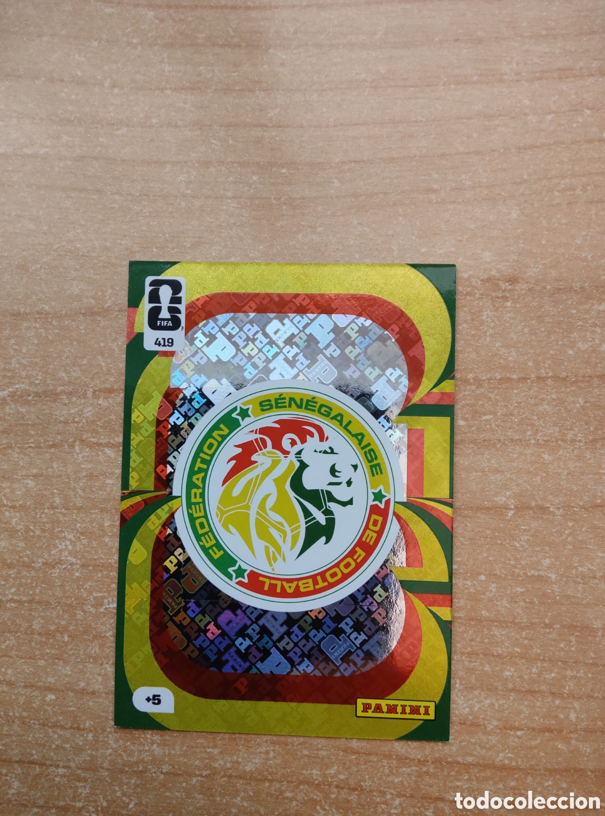 Cromos de f&uacute;tbol: 419 ESCUDO SENEGAL ADRENALYN XL MUNDIAL 2026
