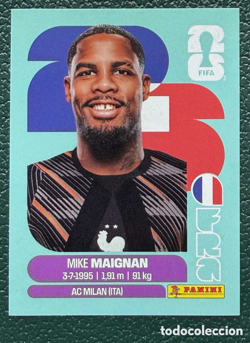Football Stickers: FRA 2 MIKE MAIGNAN FRANCIA CROMOS ALBUM FIFA WORLD CUP MUNDIAL 2026 PANINI