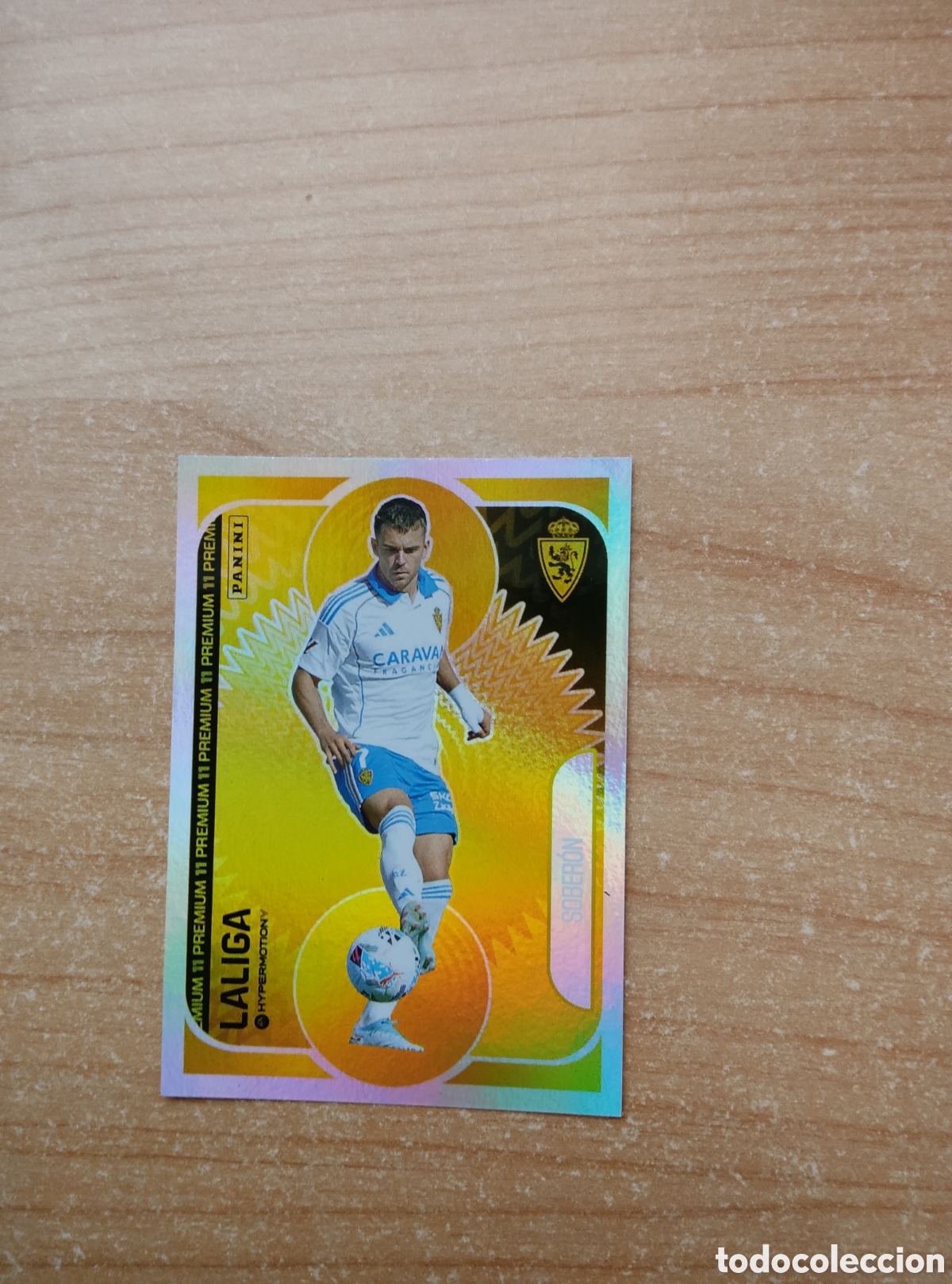 Cromos de f&uacute;tbol: SOBERON PREMIUM REAL ZARAGOZA ADRENALYN XL MUNDIAL 2026
