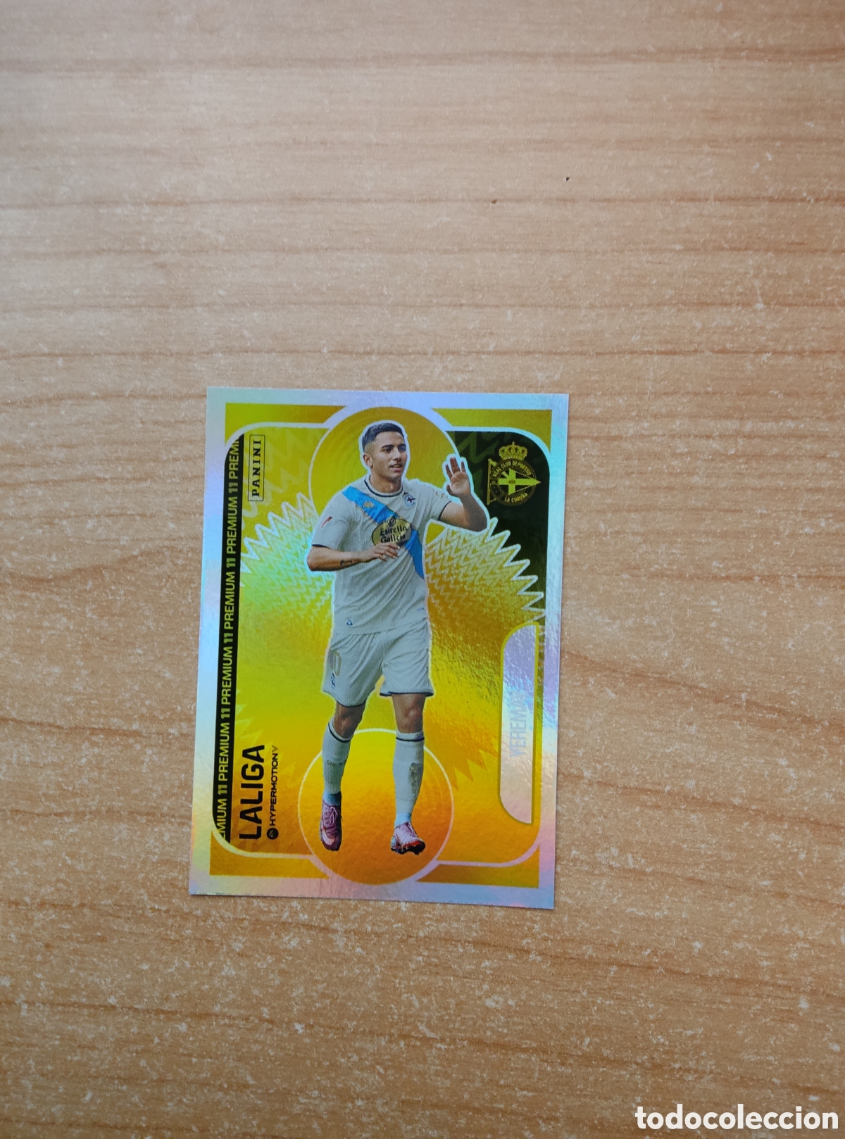 Cromos de f&uacute;tbol: YEREMAY PREMIUM DEPORTIVO LA LIGA HYPERMOTION 2025 2026
