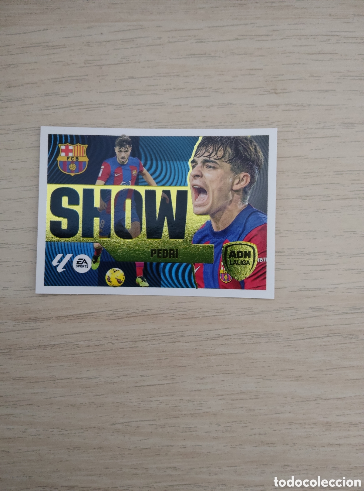 Cromos de f&uacute;tbol: PEDRI SHOW BARCELONA LIGA ESTE 2024 2025