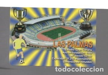 Cromos de f&uacute;tbol: CALENDARIO DE LAS PALMAS EDITO BO, N&ordm; 562 DEL A&Ntilde;O 2013 SIN CIRCULAR