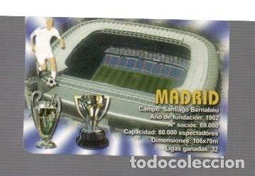 Cromos de f&uacute;tbol: CALENDARIO DE REAL MADRID EDITO BO, N&ordm; 563 DEL A&Ntilde;O 2013 SIN CIRCULAR
