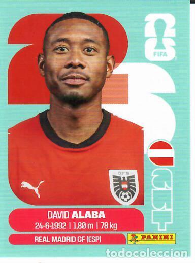 Cromos de f&uacute;tbol: CROMO PANINI MUNDIAL WORLD CUP 2026 - AUT4 AUT 4 - ALABA - AUSTRIA