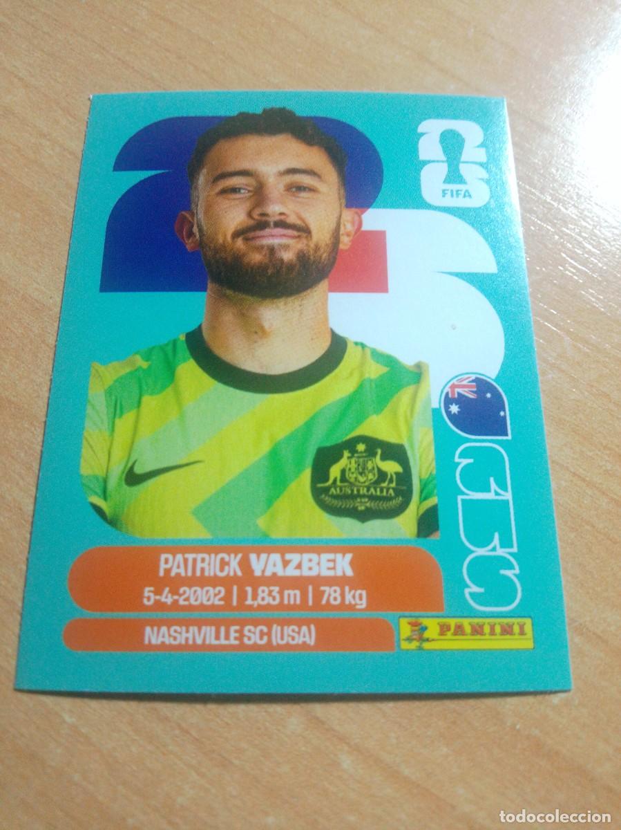 Cromos de f&uacute;tbol: AUS 16 PATRICK YAZBEK AUSTRALIA MUNDIAL FIFA WORLD CUP 2026 26 PANINI STICKERS NUEVO