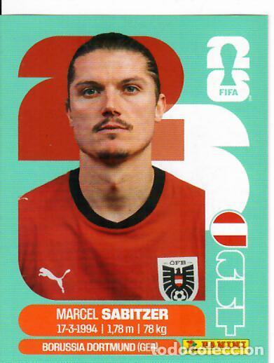 Cromos de f&uacute;tbol: CROMO PANINI MUNDIAL WORLD CUP 2026 - AUT11 AUT 11 - SABITZER - AUSTRIA