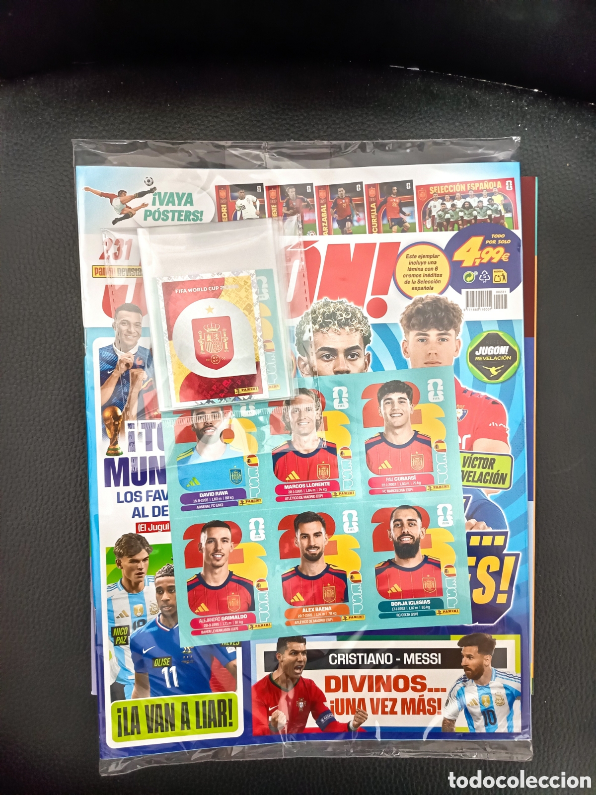 Cromos de f&uacute;tbol: Espa&ntilde;a Equipo Completo Mundial 2026 PANINI todo lo editado