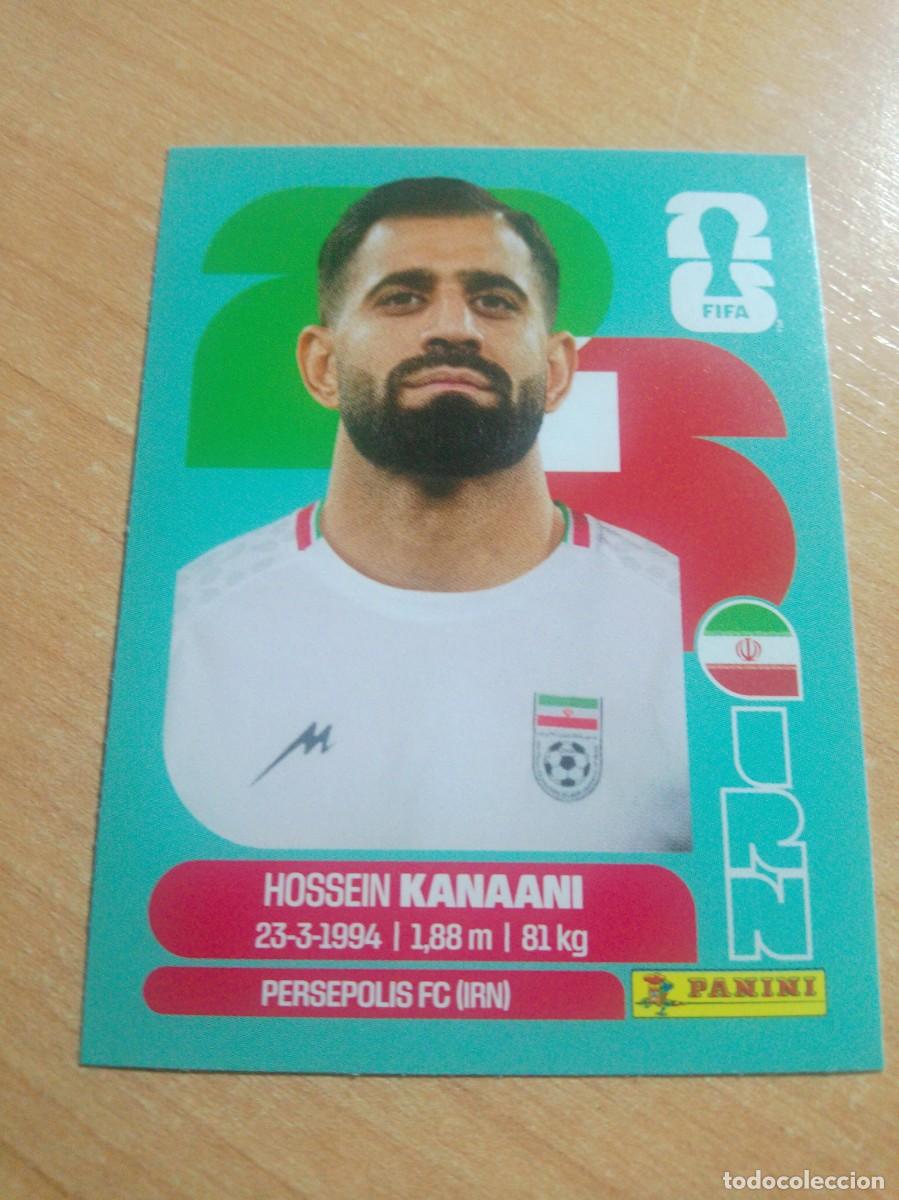 Cromos de f&uacute;tbol: KANAANI IR&Aacute;N IRN 8 MUNDIAL FIFA WORLD CUP 2026 26 PANINI STICKERS NUEVO