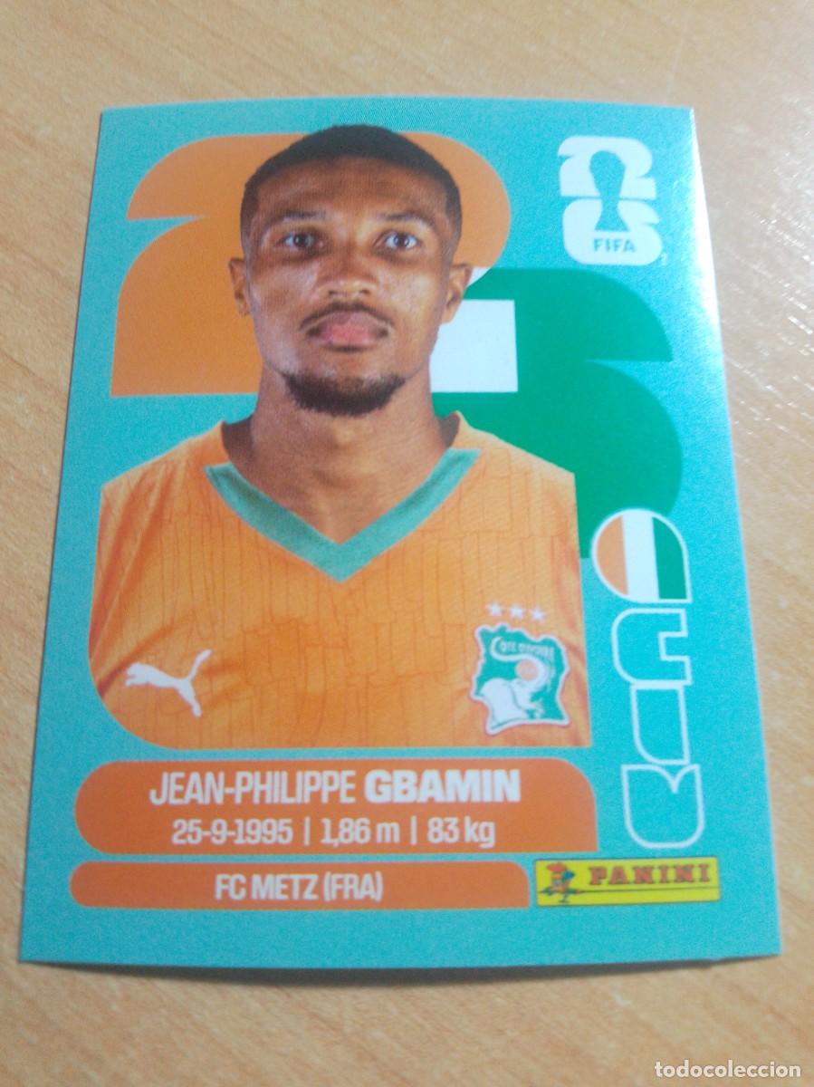 Cromos de f&uacute;tbol: GBAMIN COSTA DE MARFIL CIV 14 MUNDIAL FIFA WORLD CUP 2026 26 PANINI STICKERS NUEVO