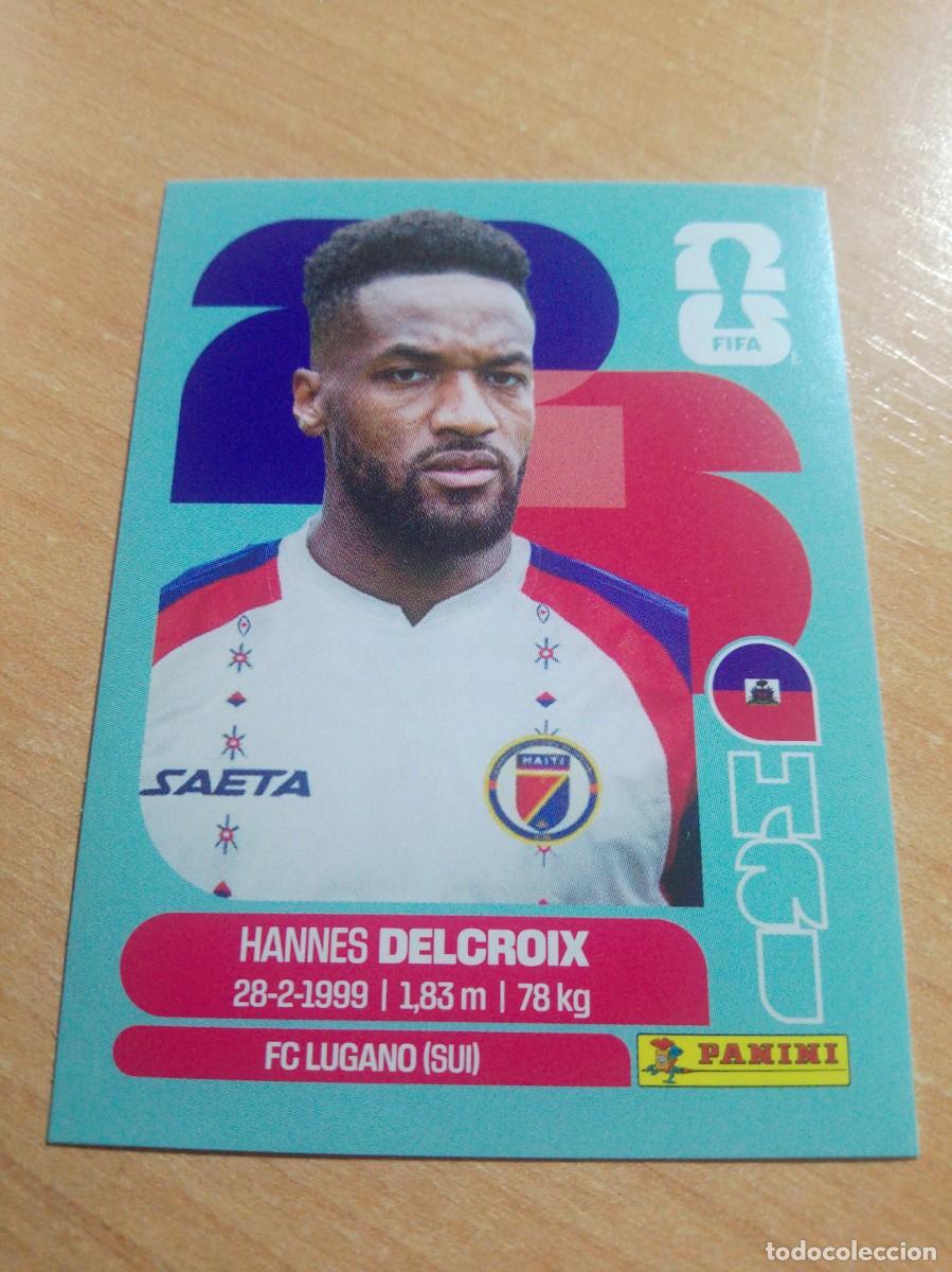 Cromos de f&uacute;tbol: DELCROIX HAIT&Iacute; HAI 9 MUNDIAL FIFA WORLD CUP 2026 26 PANINI STICKERS NUEVO