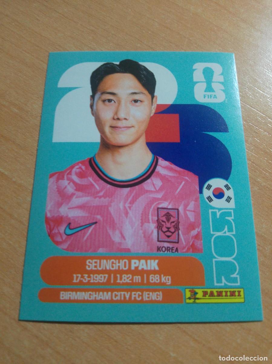 Cromos de f&uacute;tbol: PAIK COREA DEL SUR KOR 14 MUNDIAL FIFA WORLD CUP 2026 26 PANINI STICKERS NUEVO