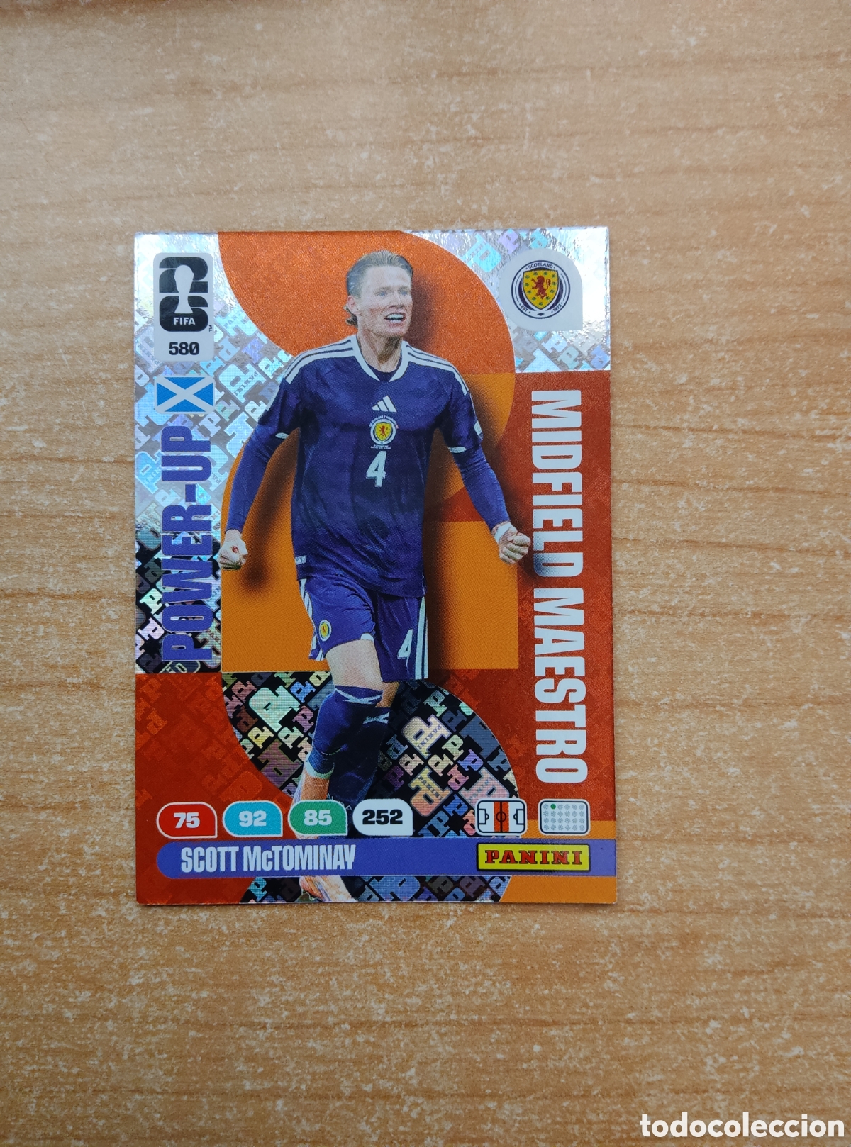 Cromos de f&uacute;tbol: 580 MCTOMINAY ESCOCIA ADRENALYN XL MUNDIAL 2026