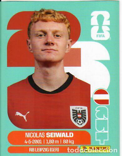 Cromos de f&uacute;tbol: CROMO PANINI MUNDIAL WORLD CUP 2026 - AUT15 AUT 15 - SEIWALD - AUSTRIA