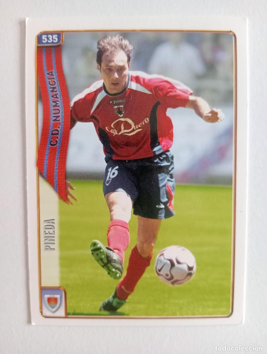 Cromos de f&uacute;tbol: CROMO FUTBOL C.D. NUMANCIA MUNDI CROMO 2004-2005: PINEDA
