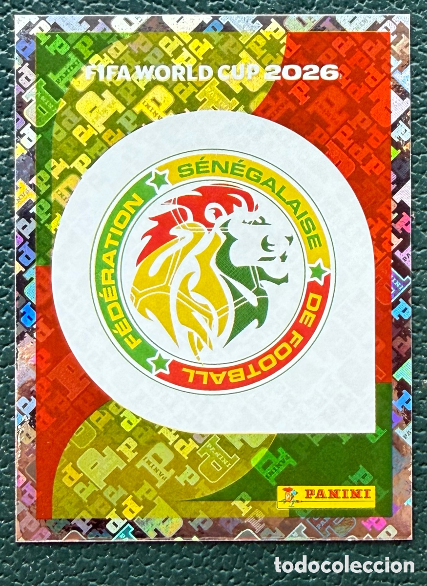 Fu&szlig;ball-Sticker: SEN 1 ESCUDO SENEGAL CROMOS ALBUM FIFA WORLD CUP MUNDIAL 2026 PANINI