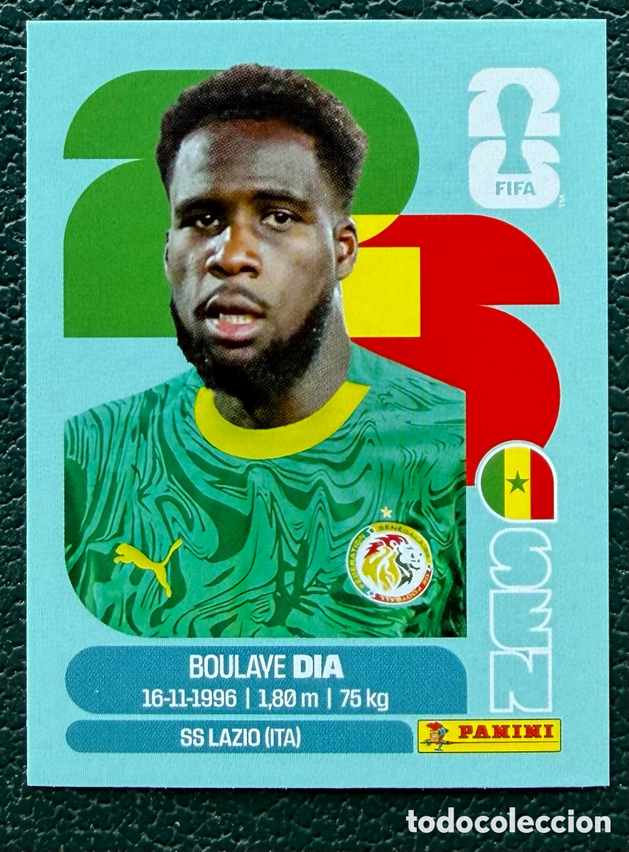 Fu&szlig;ball-Sticker: SEN 17 BOULAYE DIA SENEGAL CROMOS ALBUM FIFA WORLD CUP MUNDIAL 2026 PANINI