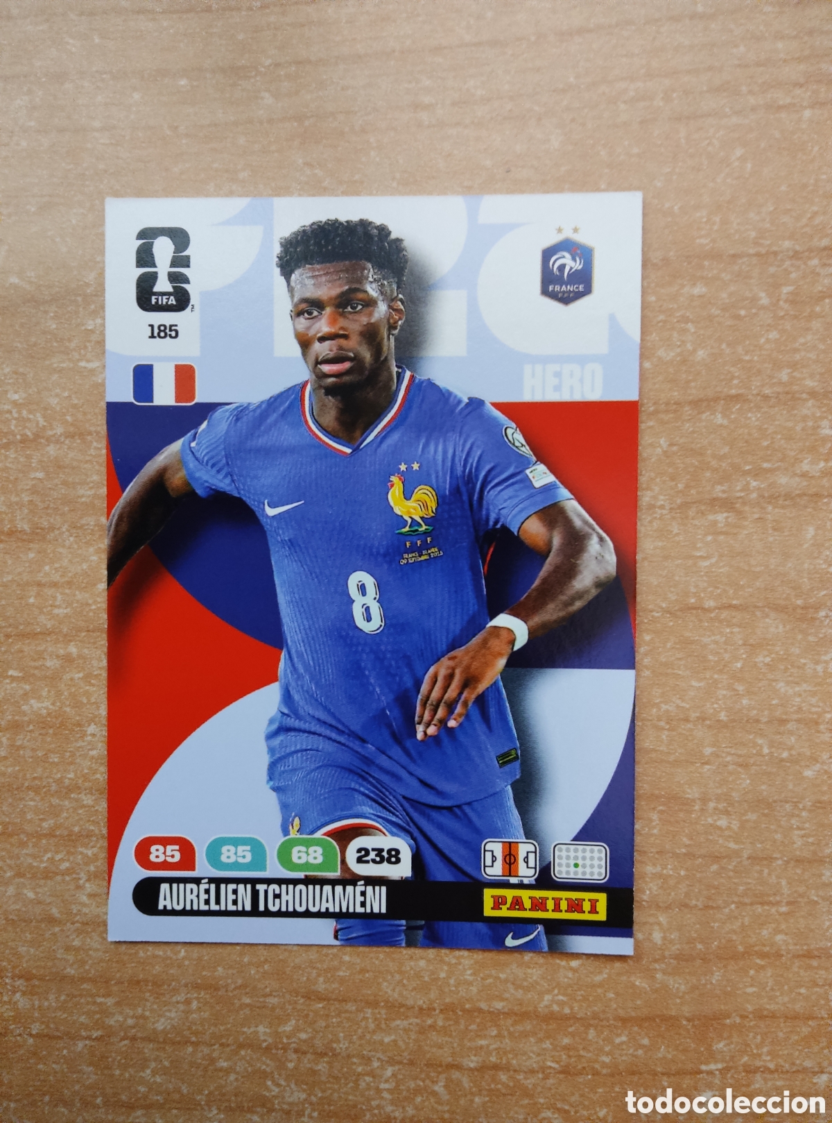 Figurine di Calcio: 185 TCHOUAMENI FRANCIA ADRENALYN XL MUNDIAL 2026