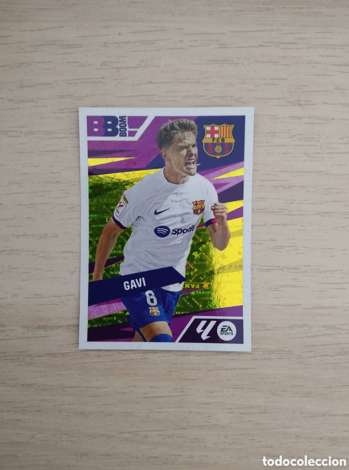 Fu&szlig;ball-Sticker: 7 GAVI BABY BOOM BARCELONA LIGA ESTE 2024 2025
