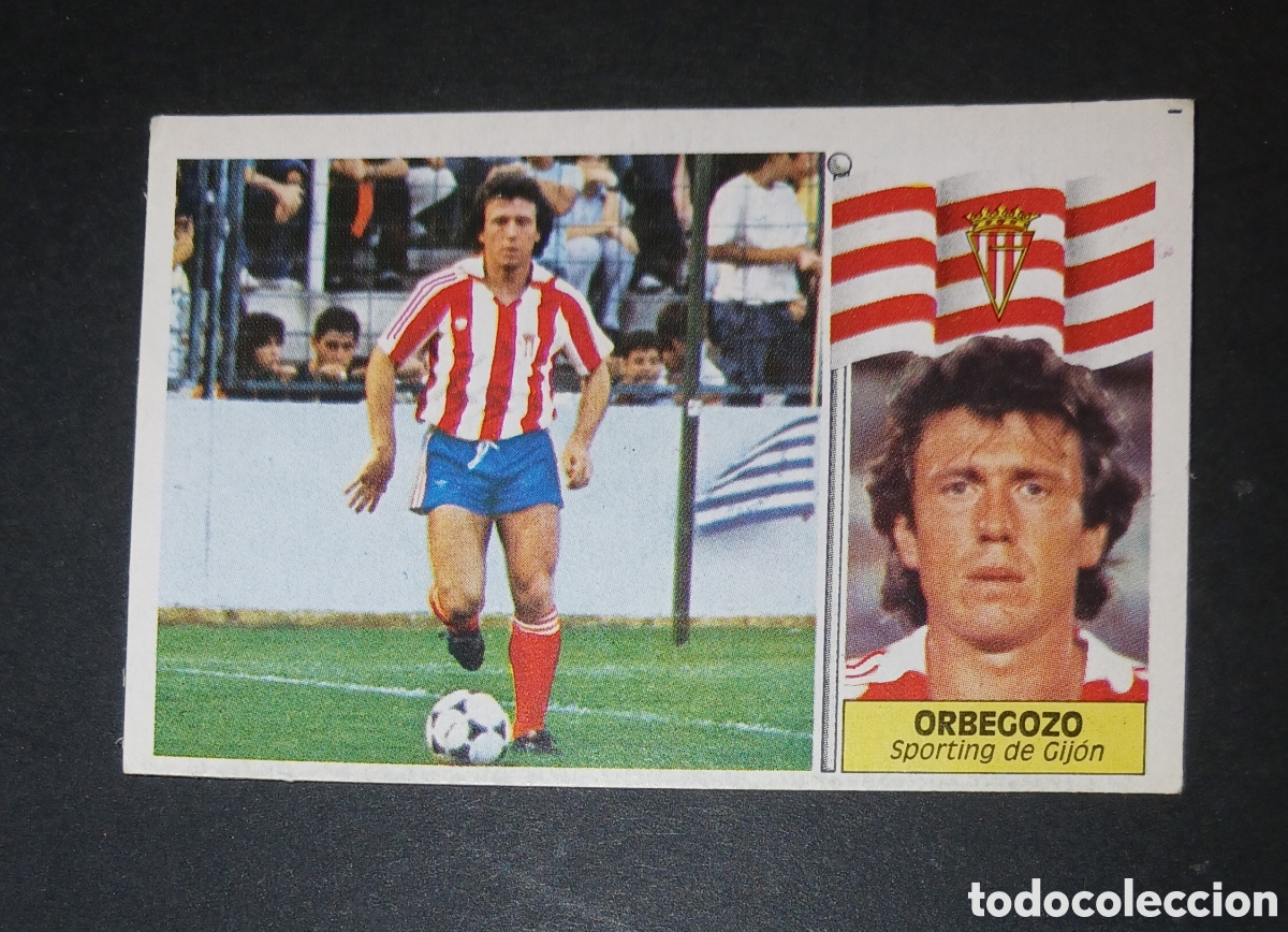 Cromos de f&uacute;tbol: Cromo Orbegozo - Sporting de Gijon - Ediciones Este Liga 1986/1987 (86-87) - Nuevo Sin Pegar
