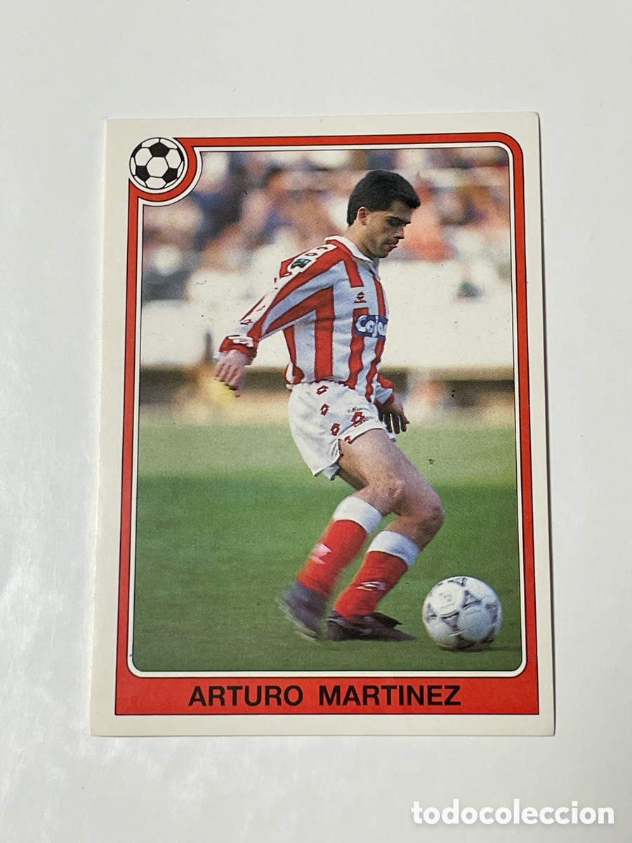 Cromos de f&uacute;tbol: Arturo Sporting de Gij&oacute;n Panini 92/93 #55