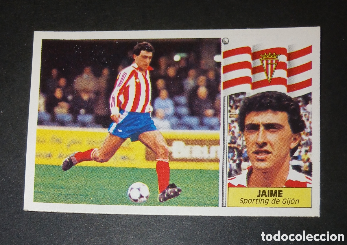 Cromos de f&uacute;tbol: Cromo Jaime - Sporting de Gijon - Ediciones Este Liga 1986/1987 (86-87) - Nuevo Sin Pegar
